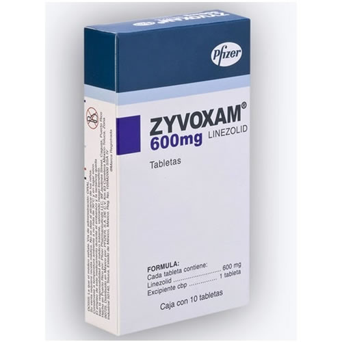 ZYVOXAM 600MG TAB CAJ C/10